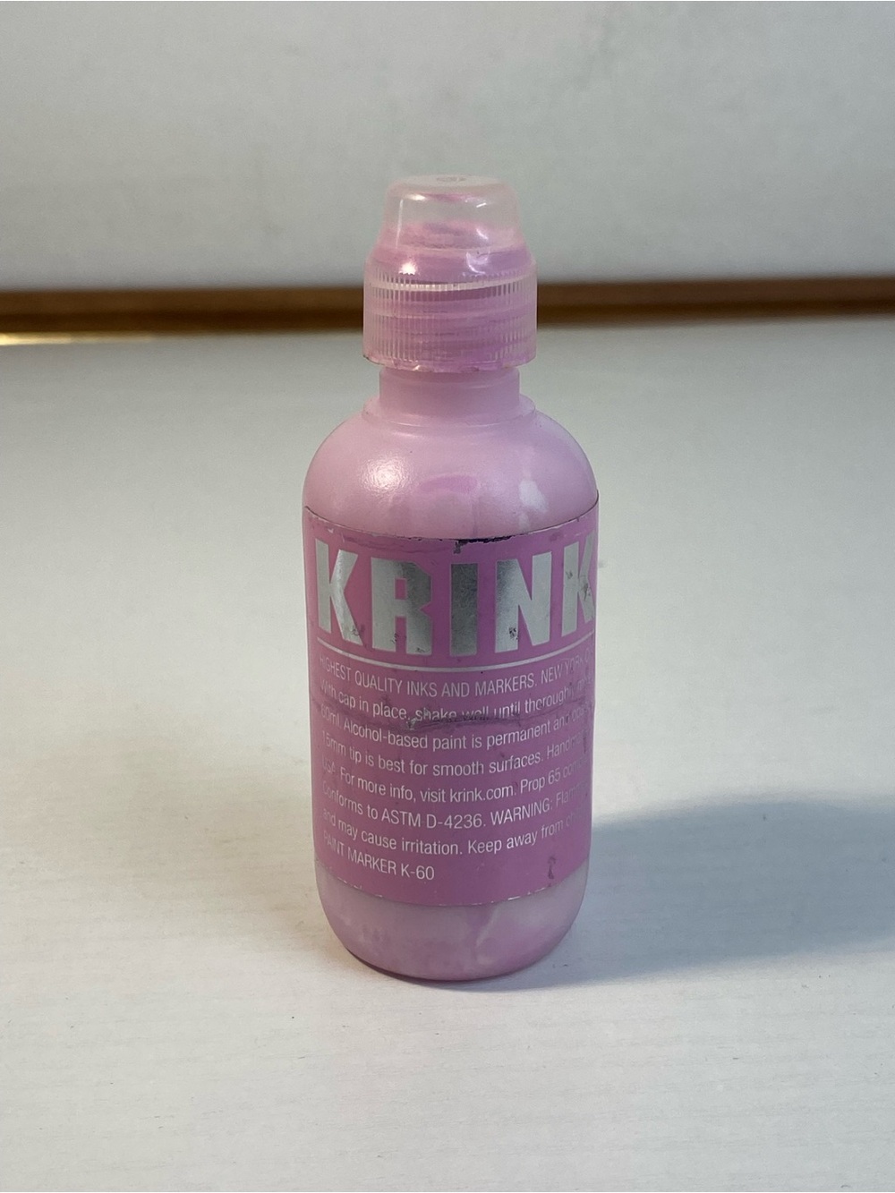 KRINK K-60 Pink Alcohol-Based Paint Marker 60ml